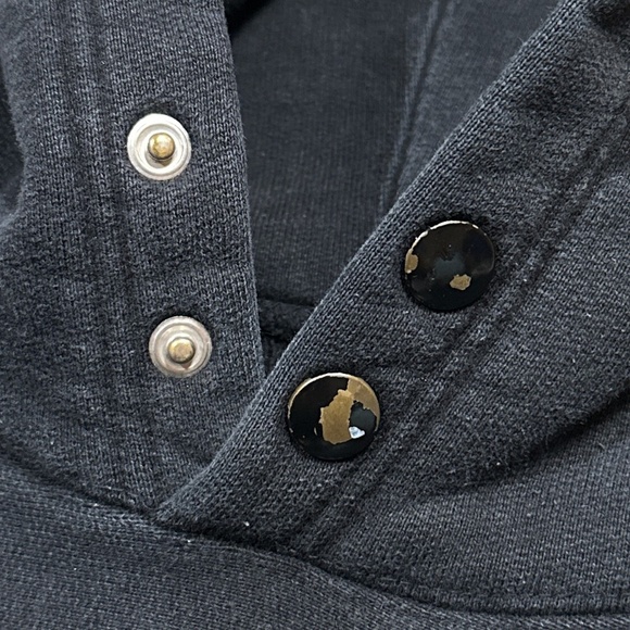 Neighborhood Reverse Weave Mess With The Best Die Like The Rest Hoodie Mens L - Picture 5 of 13